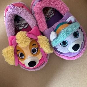Nickelodeon Pink and Purple Kids Slippers